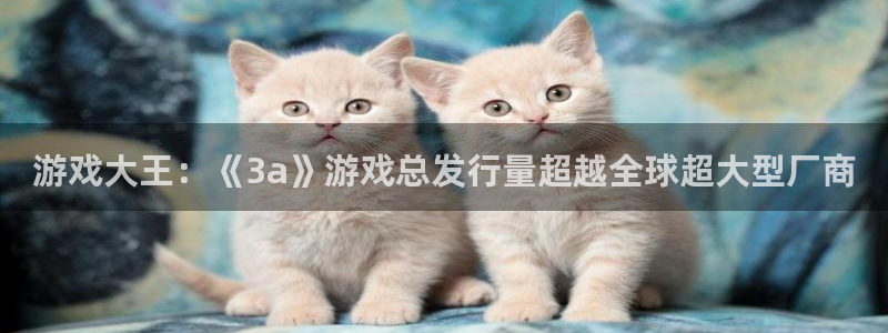 新宝GG子上市了吗：游戏大王：《3a》游戏总发行量超越全球超大型厂商